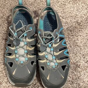 Eddie Bauer Gray and Blue Women's Shoes